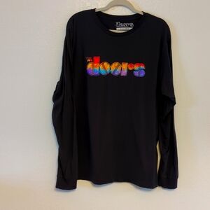 The DOORS long sleeve black T-shirt XXL, pre-owned 100% cotton.